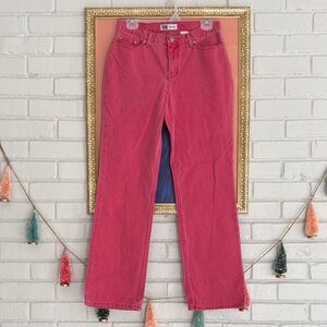 Vintage 90s Pink Corduroy Bootcut Jeans